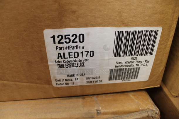 ALL ONE MONEY! PALLET LOT of Aladdin IHB26K Black Poly Round Trays for Aladdin Temp-Rite Heat on Demand Ultra Warmer. Goes GREAT w/ Lot 194! - Image 6 of 6