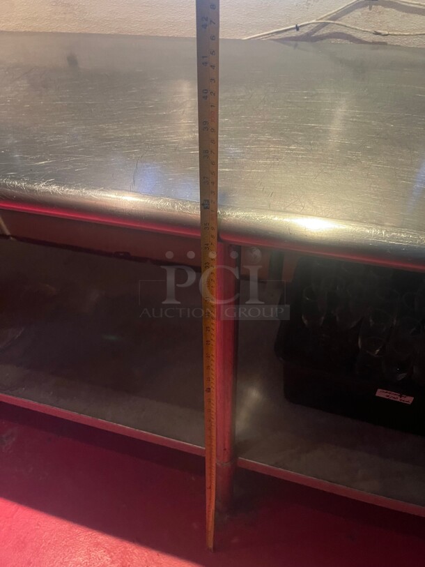 Clean! Stainless Steel 96 inch Table NSF  - Image 7 of 7