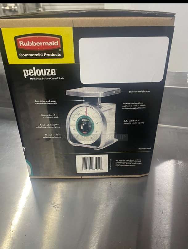 Rubbermaid Pelouze Mechanical Portion Control Scale, 5lbs, Brand New