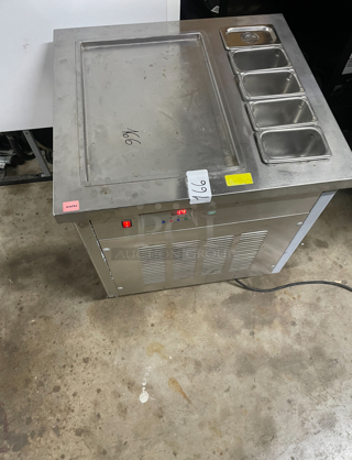 TechMate Cold Top Table for Ice Cream