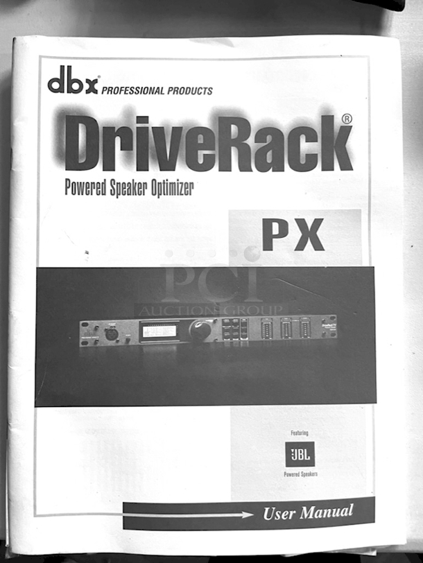 DBX Professional Products DriveRack PX Powered Speaker Optimizer. Includes Manual & Components  - Image 2 of 3