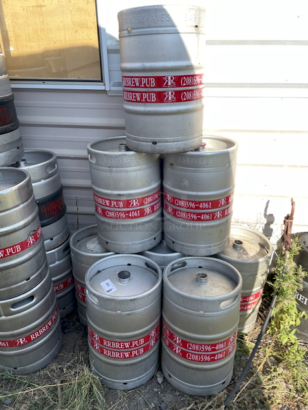 ?1/2 Barrel Stackable Sanke Kegs, Stainless Steel? 8x Your Bid - Image 2 of 2