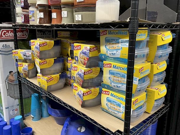 HUGE ALL – FOR – ONE LOT of Glad Storage Sets – Various Sizes, Shapes and Models. 25+ Containers - Image 10 of 10