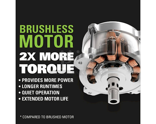 Greenworks Pro 60V 21" Cordless Self-Propelled Lawn Mower w/ 4-in-1 Mowing Capability & Dual-Port Automatic Battery Switchover. Includes Battery & Charger 4x Your Bid - Image 9 of 12