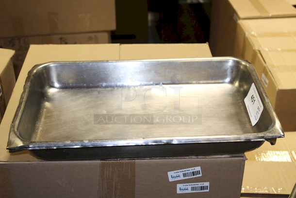 SWEET! 2-1/2" Deep Full Size Hotel Pans, Stainless Steel. 20-3/4x12-3/4x2-1/2 5x Your Bid - Image 2 of 3