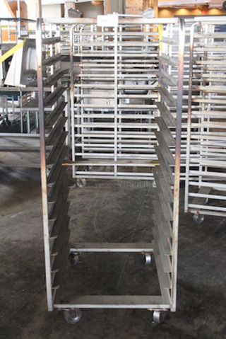 Baxter BXDSS-15B2 Roll-In Double Oven Rack (15) Slides Hold (30) 18" 28-1/2x36x70 BXDSS-15B2 Roll-In Double Oven Rack (15) Slides Hold (30) 18" 28-1/2x36x70