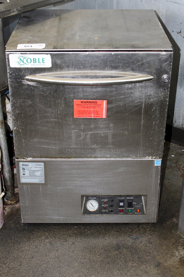 Noble Warewashing UL30 Low Temperature Undercounter Dishwasher - 115V. 24-3/16 x 25 x 33-5/16  - Image 8 of 12