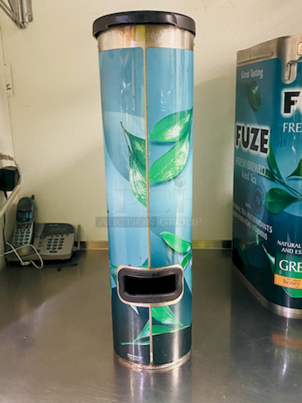 SWEET! Fuze 3-1/2 Gallon Tea Dispenser. 

Missing Lid and spouts. 

2x Your bid.  - Image 4 of 10