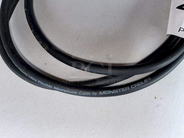 DOUBLE DOWN! Monster Prolink Standard 100 10ft High Clarity Ultra Flexible Microphone Cables, XLR Male-XLR Female. 2x Your Bid - Image 2 of 2