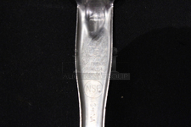 Vollrath 6412120 Jacob's Pride 1 oz. Black Solid Oval Spoodle® Portion Spoon. 
Length	12 1/2 Inches; Bowl Length 2 5/16 Inches; Bowl Width 2 1/8 Inches - Image 3 of 4
