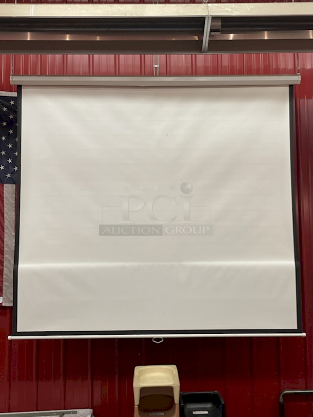AMAZING! Large Projector System and Screen. - Image 1 of 4