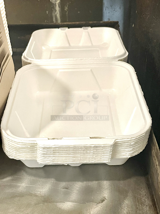 HUGE LOT!! Single Use To Go Food Containers.  - Image 2 of 8