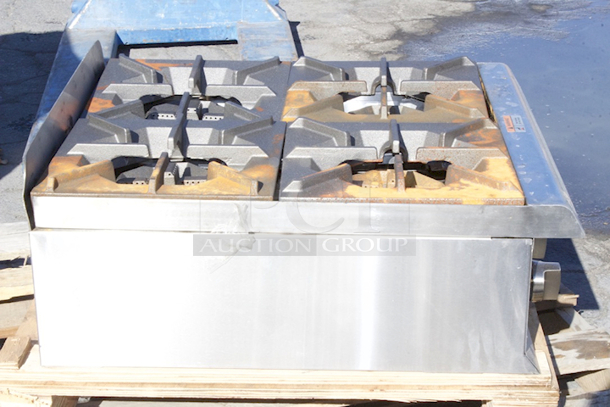 BRAND NEW SCRATCH & DENT! Cooking Performance Group R-CPG-24-NL 4 Burner Gas Countertop Range / Hot Plate - 88,000 BTU - Image 4 of 8