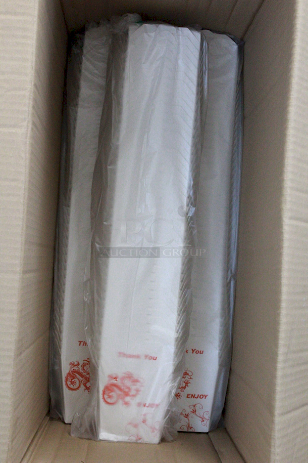 AWESOME! CJ CJM26 26oz Paper To Go Microwavable Boxes.  - Image 2 of 4