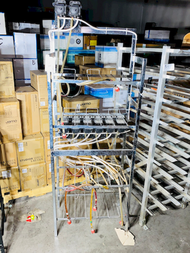 NICE! 2 Bag In Box Racks. - Image 2 of 4