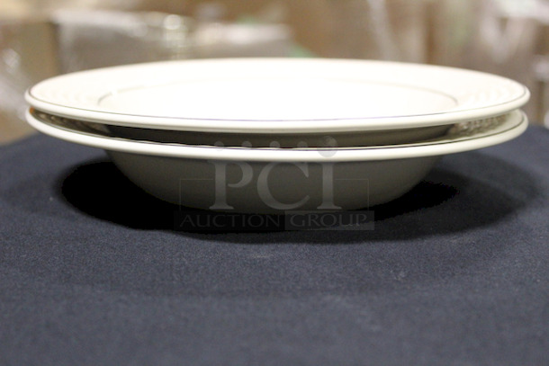 NEW! 25 Sterling China W4 12oz Rim Soup Bowls, 9-1/4". 25x Your Bid.  - Image 2 of 4