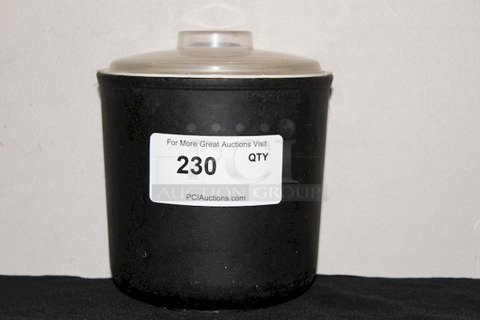 Carlisle CM103003 2 qt ColdCrock - Insulated, Black