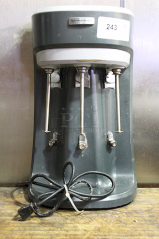 AMAZING! Hamilton Beach HMD400 Countertop Drink Mixer w/ (3) Spindles & (3) Speeds, 120v. In Working Order. 12-1/2x9x20