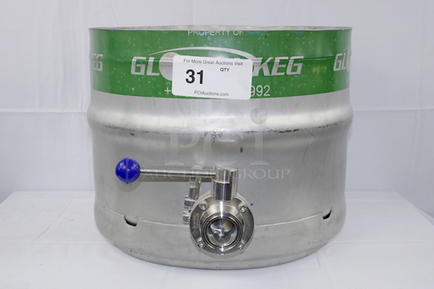 Half Barrel With Butterfly Valve  - Image 1 of 6