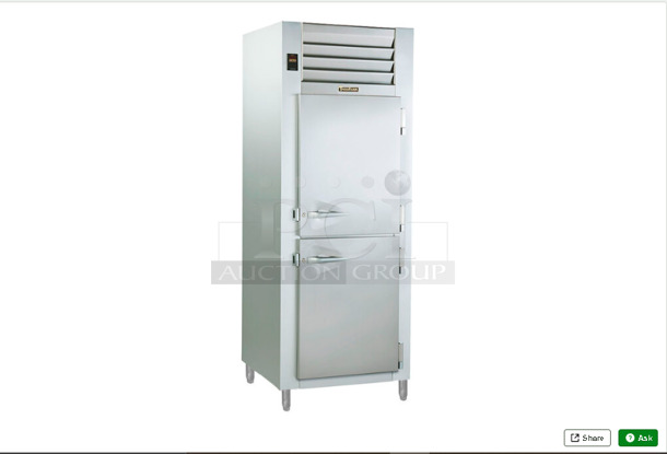 Late Model Traulsen AHF132WP-HHS Full Height Insulated Heated Cabinet w/ (3) Pan Capacity, 208v/1ph Tested and Working - Image 1 of 9