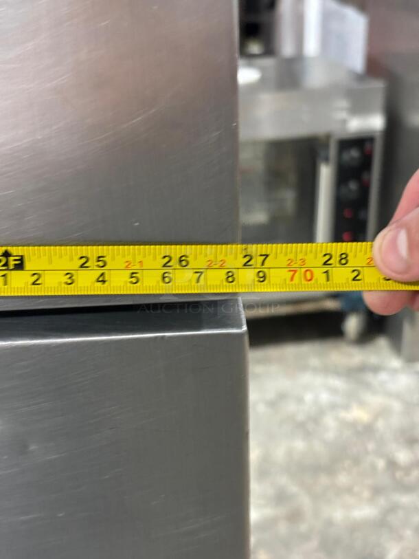 True 2 Door stainless Steel refrigerator - Image 3 of 8