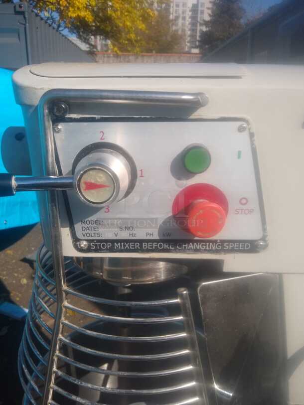 Omcan USA 17836, 30 Quart Commercial Planetary Mixer w/ Timer SP300A
 - Image 5 of 7