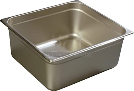 NEW IN BOX! 5 Boxes (6 Count Each) Carlisle 2/3 Size X 2.5" Durpans. 30X Your Bid!   Note: Stock Photo Is Showing 4" Pan 