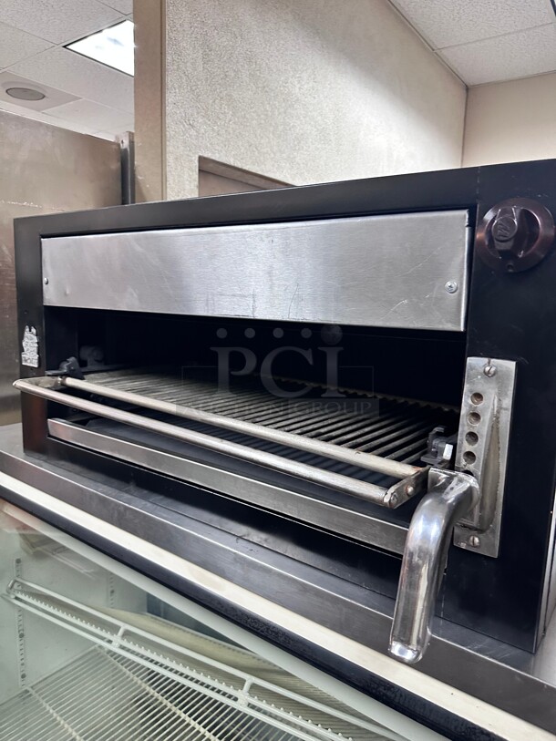 Certified Working Wolf 36 inch Gas Salamander Cheese Melter NSF - Image 3 of 6