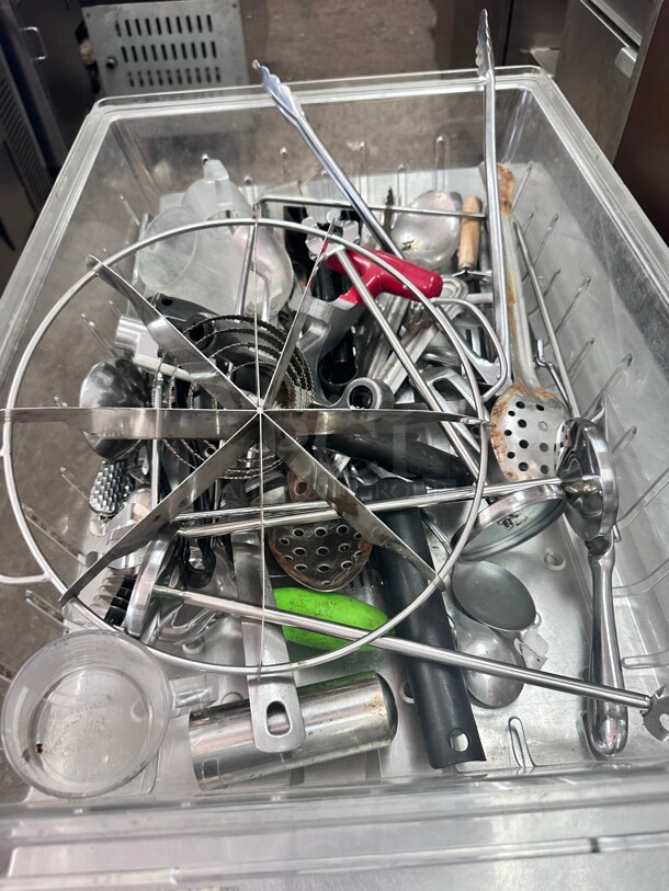 One Lot! Misc Stainless Steel kitchen Ware NSF  - Image 2 of 6