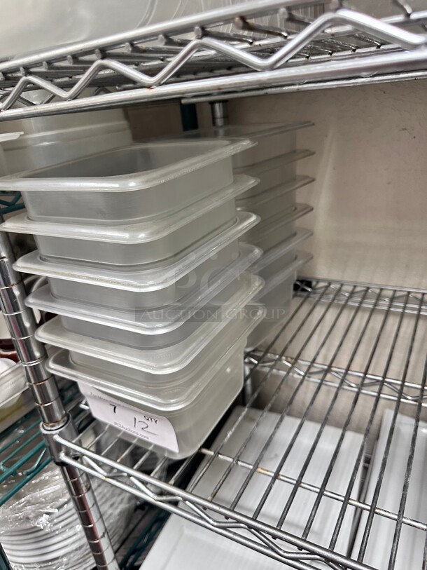 Commercial 1/6 Size Plastic Storage Container NSF - Image 1 of 6