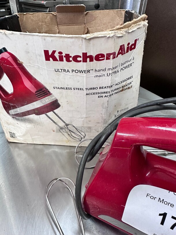 Working Kitchen Aid Stainless Steel Turbo Beater  - Image 3 of 4