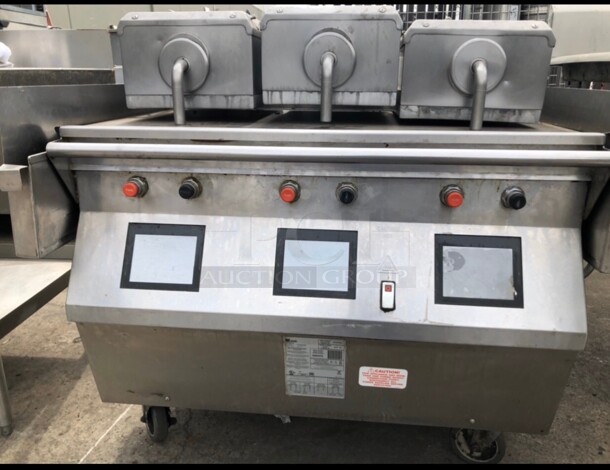 Working Taylor Electric Double Sided Clamshell Griddle w/ Thermostatic Controls - 3/4 inch Steel Plate, 220v/3ph NSF - Image 4 of 9