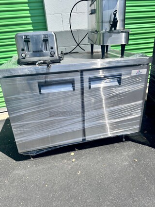 One Year Old Cooler Depot UCC-48R-HC 48 inch Undercounter Refrigerator 115 Volt 
