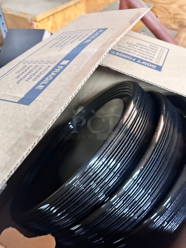 One Lot A Box Of Black Plastic Covers - Image 3 of 3
