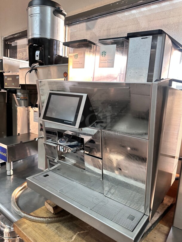Nice! Thermoplan Black and White 3 CTM C2 Fully Super Automatic Coffee Machine 220 Volt Tested and Working - Image 7 of 10