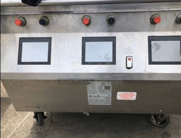 Taylor L-811 3 Platen Burger Grill Clam Shell 220 Volt 3 Phase  - Image 8 of 9