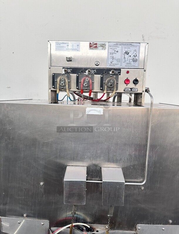 Nice! Used American Dish Service 5AG-S 74 Rack/Hr Double Rack Door Type Low Temp Dishwasher - 115V Tested and Working - Image 7 of 11