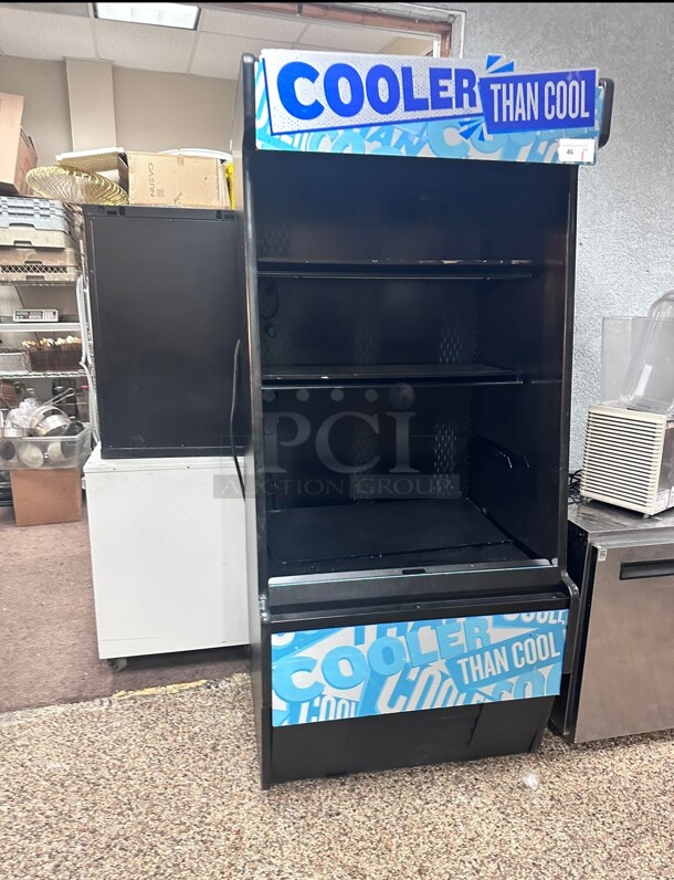 Oasis CO3678R Oasis 71 inch High Environment Refrigerated Air Curtain Merchandiser 220 Volt Working