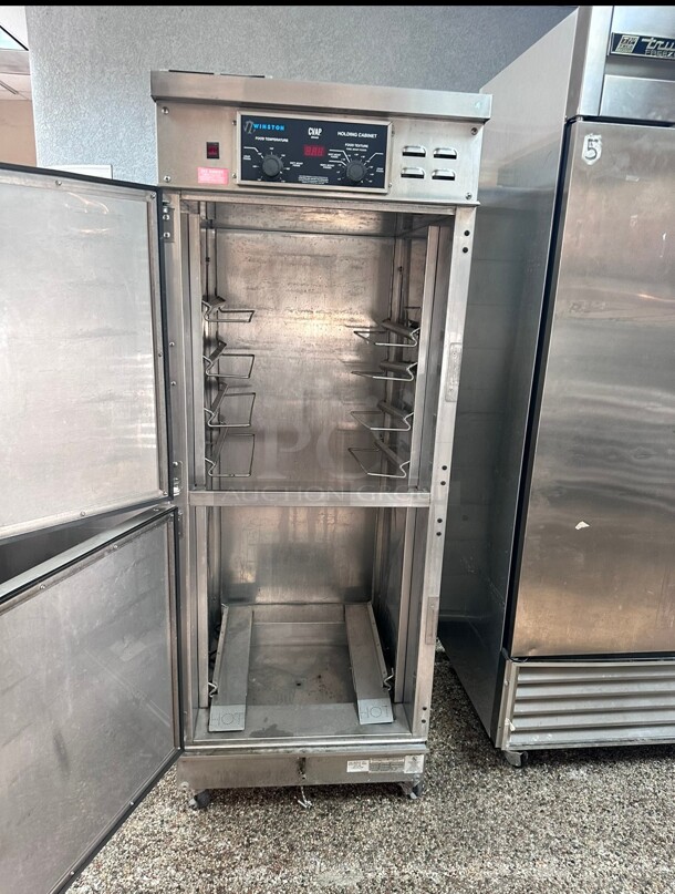 Winston CVAP Full Height Insulated Mobile Heated Cabinet w/ (14) Pan Capacity - Right Hinge, 120v Tested and Working! - Image 7 of 8