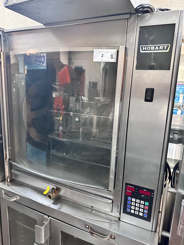 Working HOBART HR7 ELECTRIC ROTISSERIE CHICKEN RIBS Machine NSF 220 Volt 3 Phase  - Image 7 of 7