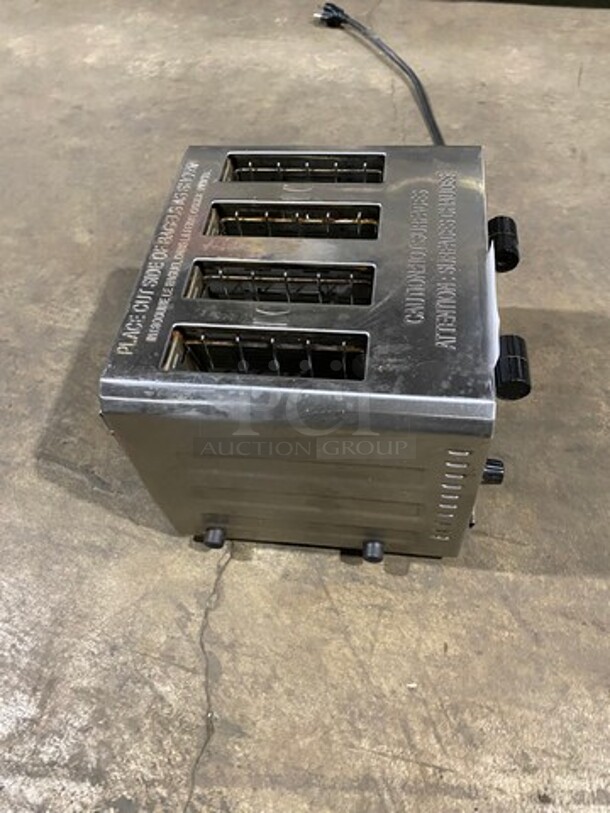 Waring Commercial Countertop 4 Slot Toaster! Model: WCT855 240V - Image 2 of 7