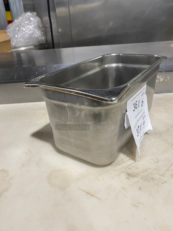 Commercial 1/3 Deep Drop In Pans! 9 X Your Bid! - Image 3 of 3