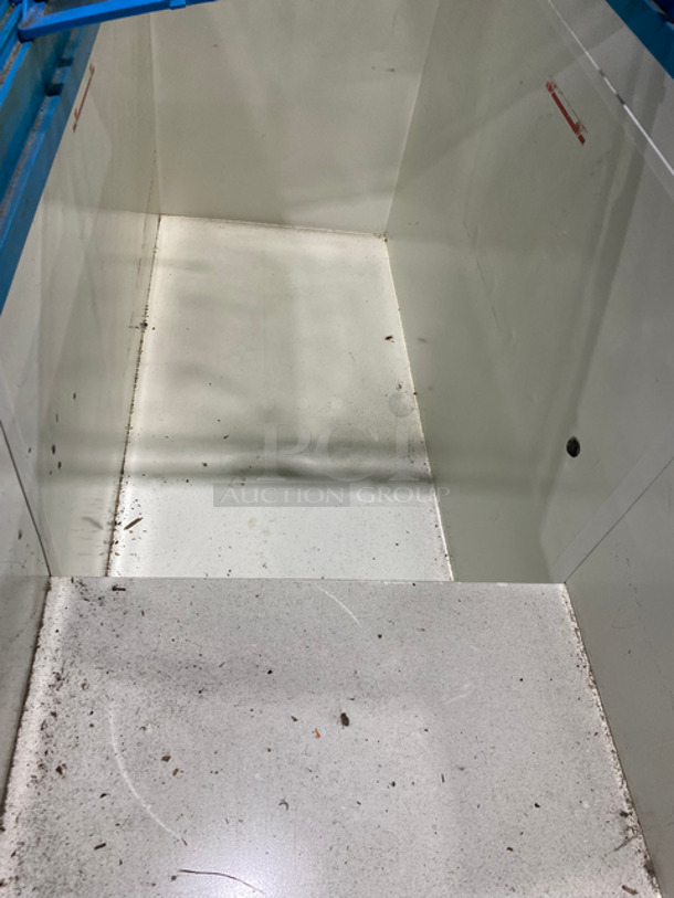 AHT Commercial Reach Down Freezer Merchandiser! With 2 Top View Through Sliding Doors! Model: RIOS150UL SN: 25499300001680 120V 60HZ 1 Phase - Image 5 of 7