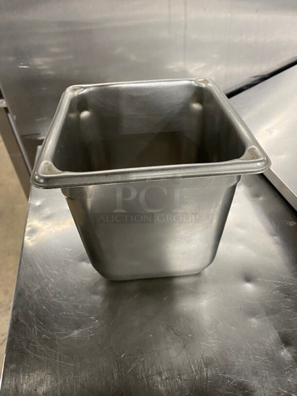 Commercial 1/6 Deep Drop In Pans! 5 X Your Bid! - Image 2 of 4