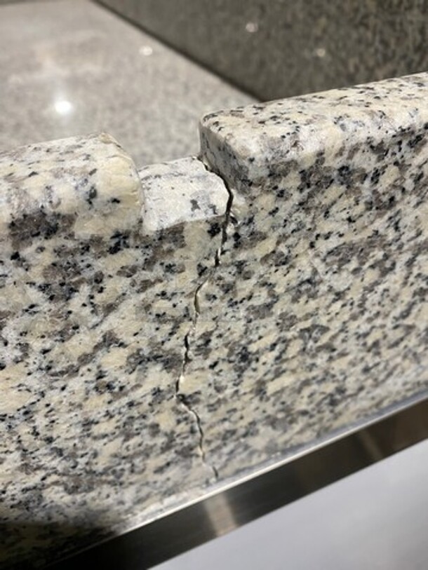 AMAZING! NEW! SCRATCH-N-DENT! Omcan Commercial Refrigerated Italian Style Marble Top Pizza Prep Table! With 3 Door Storage Space Underneath! Poly Coated Racks! All Stainless Steel! Model: PTCN0581 SN: 41145 110V - Image 7 of 12