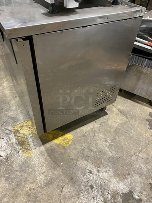 True Commercial 2 Door Refrigerated Lowboy/ Worktop Cooler! With Poly Coated Racks! All Stainless Steel! SN: 5349045 115V 60HZ 1 Phase - Image 2 of 8