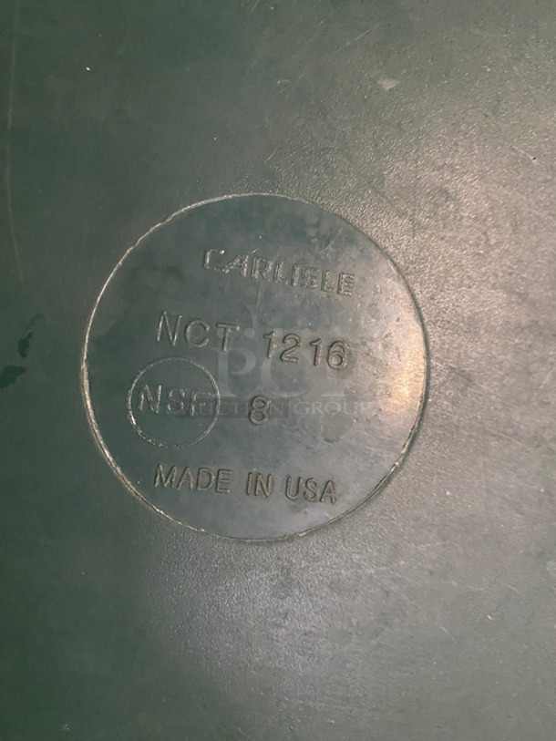 ALL ONE MONEY! Carlisle Green Poly Food Trays! - Image 4 of 4