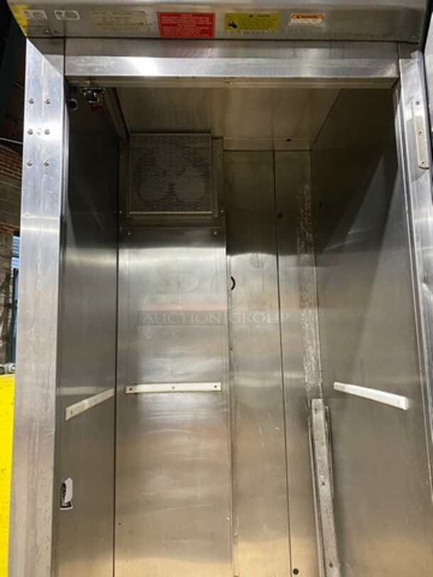 NICE! LBC Commercial Electric Powered Single Door Roll In Rack Proofer/ Warmer Holder/ Hot Food Storage! Solid Stainless Steel! Model: LRP1 SN: S55975 208/240V 60HZ 1/3 Phase - Image 5 of 9
