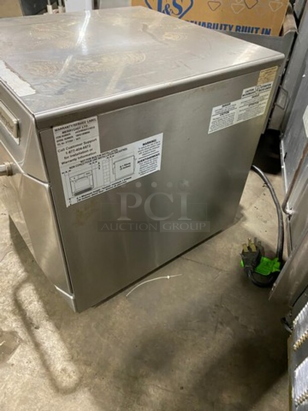 Merrychef Commercial Countertop Rapid Cook Oven! With Digital Touch Controls! With Oven Paddle! All Stainless Steel! Model: EIKONE4 SN: 1303213090094 208/240V - Image 2 of 8