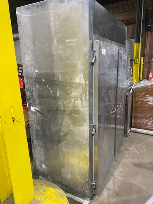 Traulsen Commercial 2 Door Roll In Rack Dough Retarder Cooler! All Stainless Steel! - Image 2 of 8